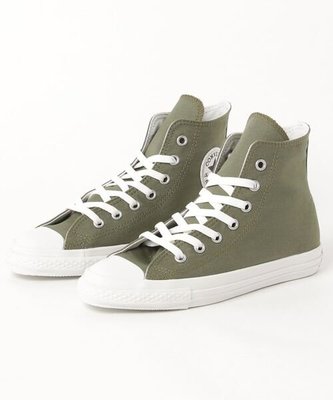 日標Converse 墨綠色高筒帆布鞋 復古 古著 日規 日本代購 日牌 軍綠色 草綠色 日本線 ALL STAR