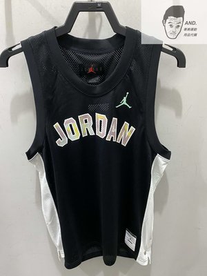 【AND.】NIKE JORDAN SPORT DNA 黑色 球衣 籃球 背心 網布 男款 DM1875-010