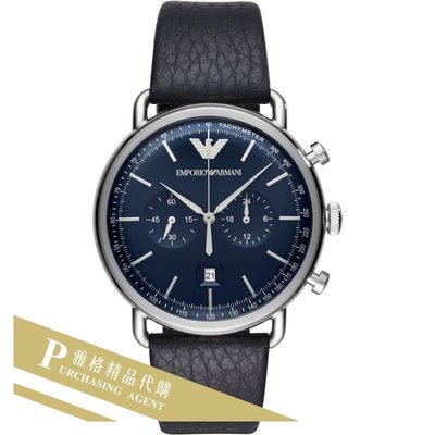 雅格時尚精品代購EMPORIO ARMANI 阿曼尼手錶AR11105 經典義式風格簡約腕錶 手錶