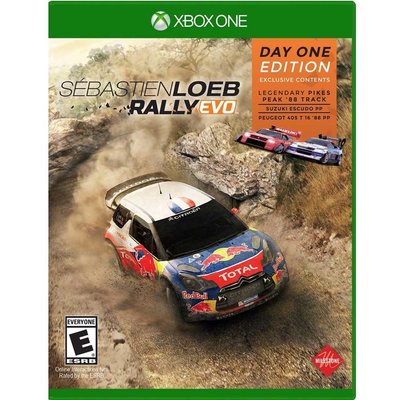 (現貨全新) XBOX ONE 塞巴斯蒂安拉力賽車 首日版 英文美版 Sebastien Loeb Rally Evo