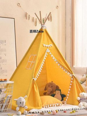 新品兒童游戲室內帳篷 印第安兒童帳篷室內游戲屋兒童裝飾