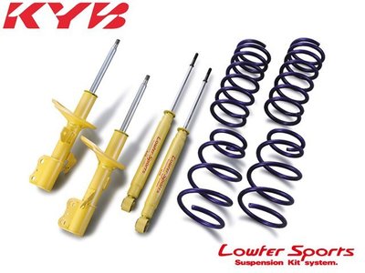 【Power Parts】KYB LOWFER SPORTS 黃筒 避震器 HONDA FIT GK 2014-