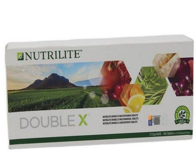 安麗紐崔萊 Double X 蔬果綜合營養片(補充包). 安麗綜合維他命-kc