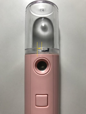 2瓶2入奈米酒精水神噴霧器 攜帶型USB可充電 臉部保濕美容隨身瓶 納米級霧化 自動噴消毒水 酒精 水神 按一鍵噴5分鐘