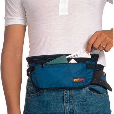 【犀牛】736 RHINO 豪華錢袋 休閒 自助旅行 隱藏式腰包 零錢包 證件包 小腰包