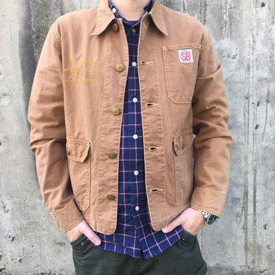 日本品牌 二手 Pherrow's 工作夾克 工裝外套 夾克 日本製