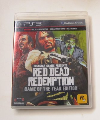 PS3 碧血狂殺年度版 年度紀念特別版 英文版 Red Dead Redemption