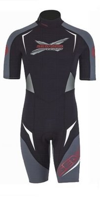美國知名品牌Sea Doo X-TEAM短袖連身防寒衣 潛水衣 2mm 衝浪衣 溯溪 泛舟 水上摩托車 風帆 三鐵