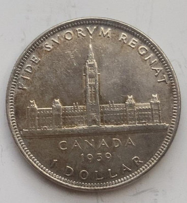 加拿大銀幣1939年4327