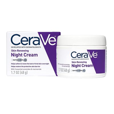 CeraVe適樂膚  保濕 無香料 肌膚煥新晚霜  現貨