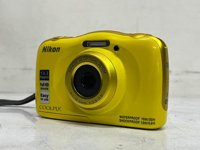L【小米二店】二手 Nikon CoolPix W100 防水數位相機 相機 原廠盒裝