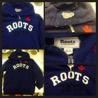 ROOTS CANADA 男童 1973楓葉連帽外套 連帽外套 5~8歲 櫃上正貨 (全新/現貨) 特價:2580元