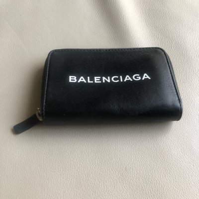 [熊熊之家3]保證正品 Balenciaga 巴黎世家 黑色 信用卡夾 零錢包 小皮夾