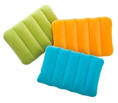 [衣林時尚] INTEX 超軟充氣枕 (顏色隨機出1個) 充氣床 68676 一年保固