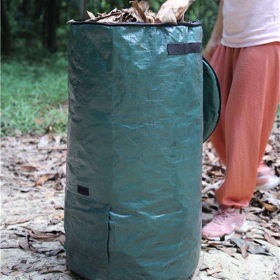 堆肥袋堆肥桶周轉落葉雜草堆肥發酵袋廚余垃圾堆肥箱自制有機肥料