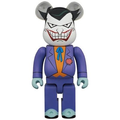 [貓市多] 全新 特價 BEARBRICK 1000% 蝙蝠俠 漫畫版 Animated The Joker 小丑