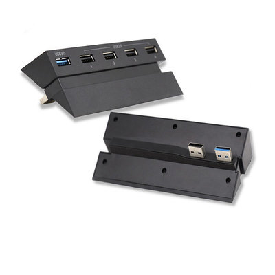 PS4 HUB擴展器 分線器PS4 USB轉換器 2轉5 集線器 分配器配件