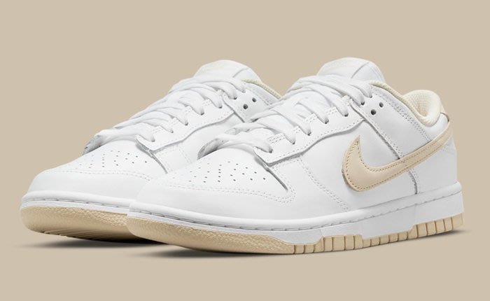 日貨代購CITY】W NIKE DUNK LOW Pearl White DD1503-110 白卡其奶茶