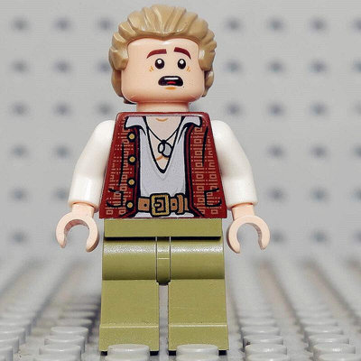 創客優品 【上新】樂高 LEGO 加勒比海盜人仔 POC036  亨利 出自71042 LG842
