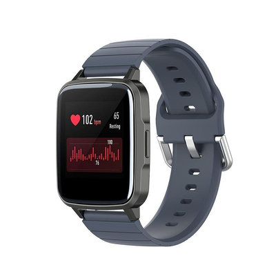【熱賣精選】小米Haylou Solar LS01智慧手錶錶帶Haylou Solar LS02矽膠腕帶運動防水帶19MM