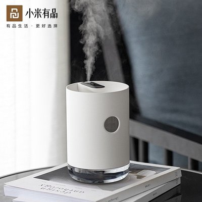 現貨|小米有品小型加濕器辦公室桌面靜音usb家用大噴霧空氣凈化器