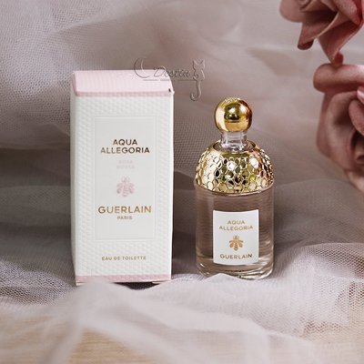 Guerlain 嬌蘭 花草水語 晨霧玫瑰 rosa rossa 女性淡香水 7.5ml 沾式 全新 現貨