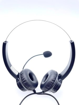 聯盟LINEMEX電話頭戴式耳機麥克風 雙耳耳機麥克風 推薦品質最好電話耳機 RJ9水晶頭耳機