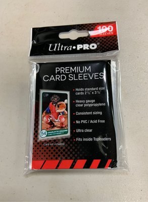 【美】Ultra Pro 卡套 薄膜 100張 適用 一般球員卡 NBA MLB Jordan 中華職棒 陳金豐 陳偉殷