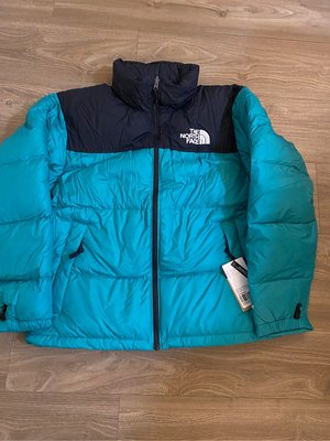 全新台灣公司貨￼The North Face M 1996 RETRO NUPTSE 男款羽絨外套 瓷綠尺寸USA：M號=亞洲尺寸：L號