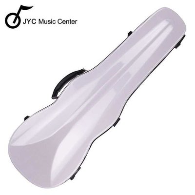 JYC Music  JV-1003白色格菱紋小提琴三角硬盒~4/4(輕量級複合材料)僅重1.69kg 限量