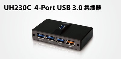 【S03 筑蒂資訊】登昌恆 UPTECH UH230C 4-Port USB 3.0集線器