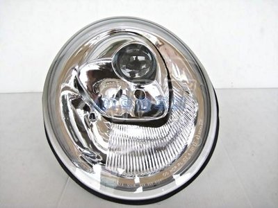 ~~ADT.車燈.車材~~福斯 VW BEETLE 金龜車 98-05 原廠型晶鑽魚眼大燈一對4000  歐規專用