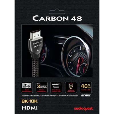 『岳冀音響』AudioQuest CARBON 48 HDMI 2.0米(皇佳公司貨)