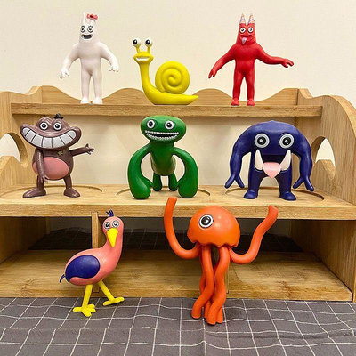2023新款班班幼兒園恐怖怪物玩具手辦公仔玩偶模型擺件盲盒兒童.