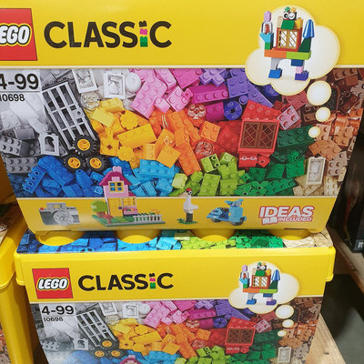 【扭扭卡醬】LEGO 樂高 經典系列 大型積木創意桶10698 內含790片零件