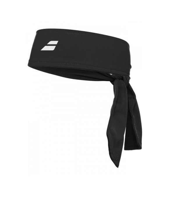 【曼森體育】Babolat Tie Headband 運動 頭巾 白色 黑色 吸汗 頭帶
