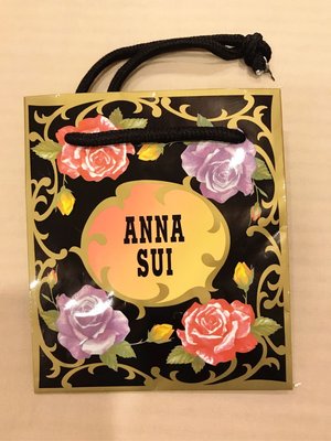 Anna sui 百貨專櫃安娜蘇 薔薇專屬紙袋/手提袋