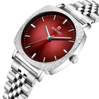 Reward 2022 新款女士手錶頂級奢侈品牌優雅女士石英手錶防水女不銹鋼正裝手錶
