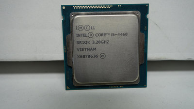 Intel Core i5-4460 ,, 3.20 GHZ (MAX 3.40 GHZ) / 6M ,,4核心/4執行緒,,1150腳位...,無散熱風扇