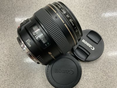 [保固一年][高雄明豐] Canon EF 85mm f1.8 USM 人像鏡頭  便宜賣[f2101]