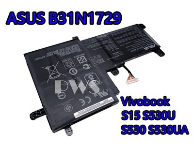 ☆【全新華碩 ASUS B31N1729 原廠電池】☆ Vivobook S15 S530U S530 S530UA