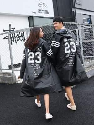 雨衣 潮牌時尚透明抖音可愛韓國男女款網紅成人防暴雨外套長款全身雨衣