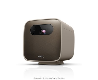 GS2 BENQ 500流明 LED露營投影機/微型投影機/手機.平板無線投影/內建Android/適合露營、親子育樂
