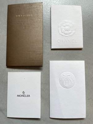 品牌 發票 收據 明細 收納卡 收納夾 紙卡 Hermes Chanel Moncler