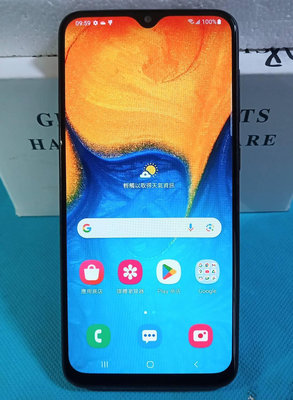 二手良品 Samsung Galaxy A20(6.4吋，3G/32G，八核心）