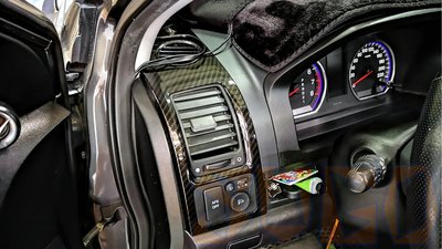SUGO汽車精品 本田 HONDA CRV 3/3.5代 專用原廠冷氣出風口 黑碳卡夢水轉印"交換件"