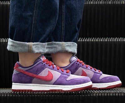 Nike Dunk Low Plum 復古 低幫 麂皮 紫紅 樹莓紫 運動 滑板鞋 CU1726-500 男女款