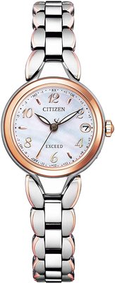 日本正版 CITIZEN 星辰 EXCEED ES9474-59W 女錶 手錶 光動能 日本代購