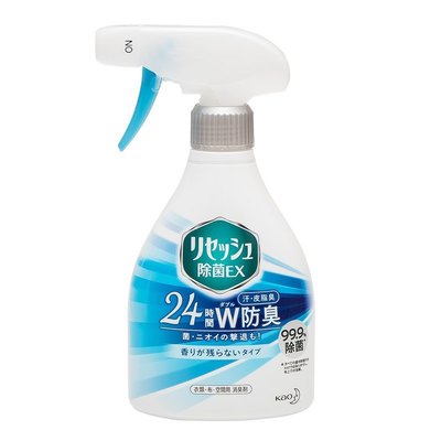 【Kao日本花王】除菌EX 24小時強力布類消臭噴霧370ml(無香)