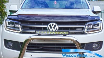 【小夫工作室S.F SHOP】VW Amarok 16-ON擋蟲板 擋石板 HOOD GUARD